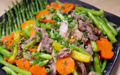 Cách nấu măng tây xào thịt bò thơm ngon| Những cách làm món măng tây xào thịt bò