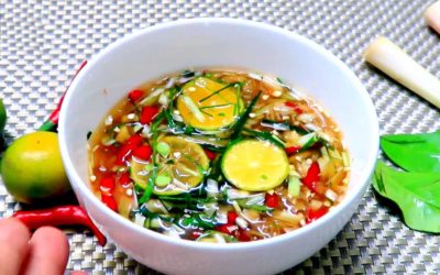 Tổng hợp những cách làm nước chấm ốc ngon như ngoài quán