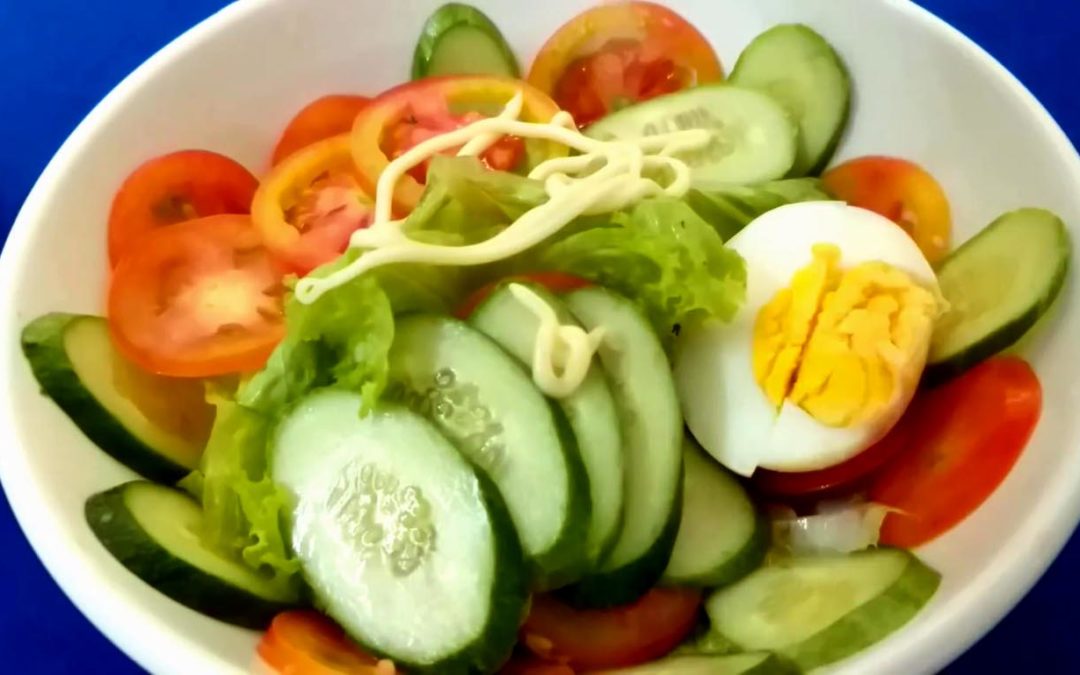 Cách làm Salad giảm cân với sốt Mayonnaise