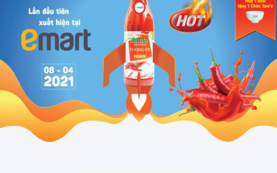 Tương ớt Tam’s của ADC chính thức vào kệ siêu thị Emart