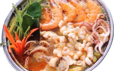 Cách làm lẩu hải sản chua cay tại nhà| Công thức nấu lẩu Thái hải sản