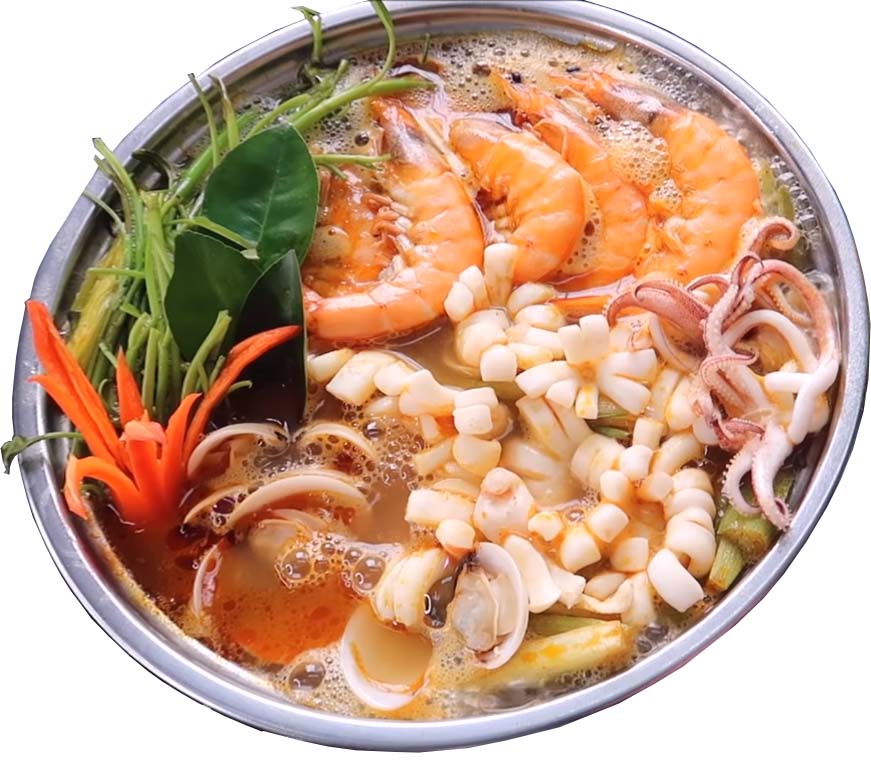  Công thức nấu lẩu Thái hải sản 