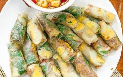 Cách làm bánh tráng cuốn chấm sốt tắc tại nhà| Món ngon với tương ớt