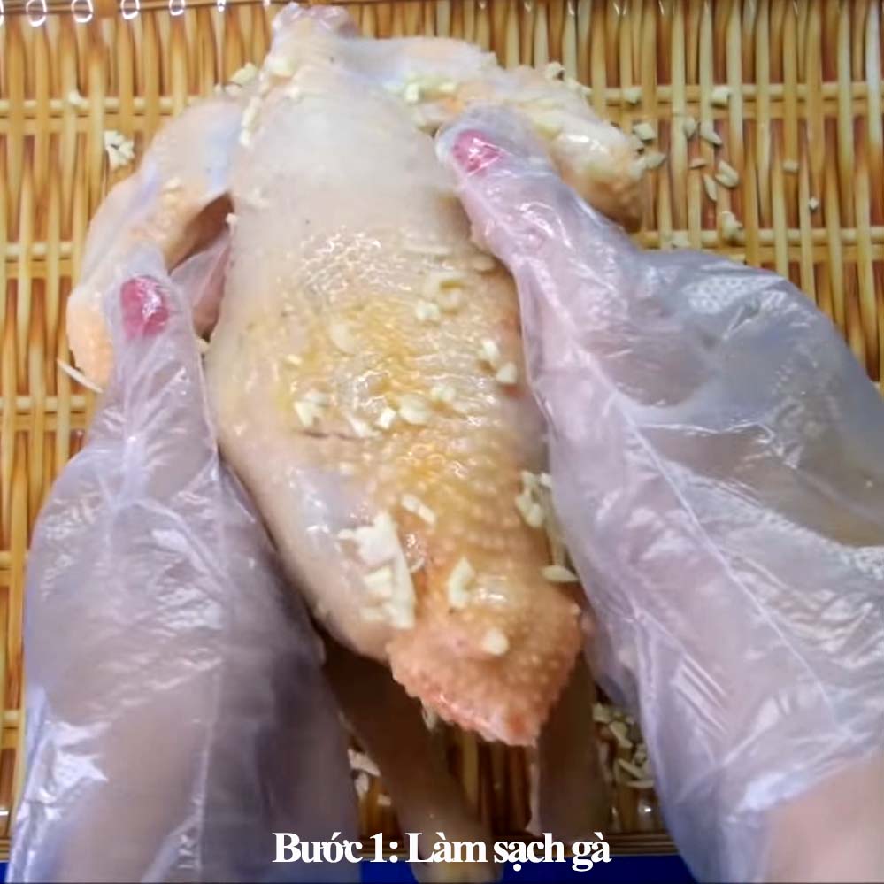 cách làm gà hấp nước mắm