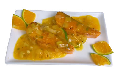 Cách làm cá hồi sốt cam ngon tại nhà| Công thức cá hồi sốt cam