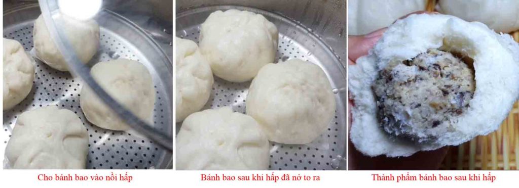 Hấp bánh bao