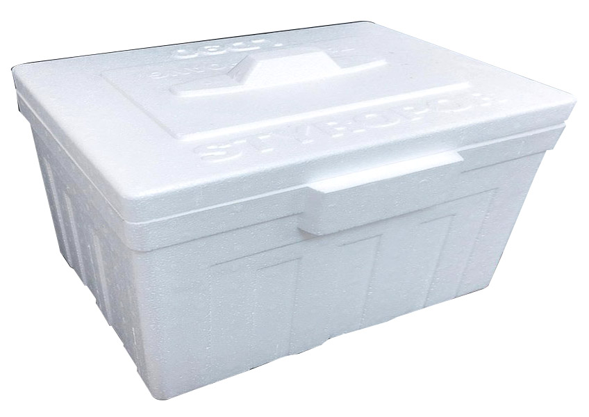 Thùng xốp được cấu tạo từ 95% là không khí và 5% là Polystyrene